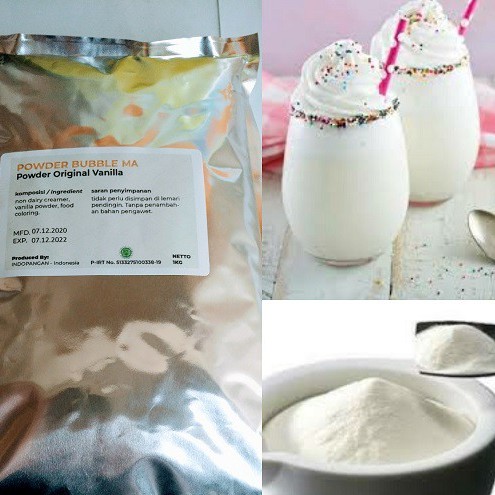 

Powder Premium Vanilla - Premium Bubuk Powder Rasa Vanilla -Bubuk Minuman Vanilla Premium - 1 Kg