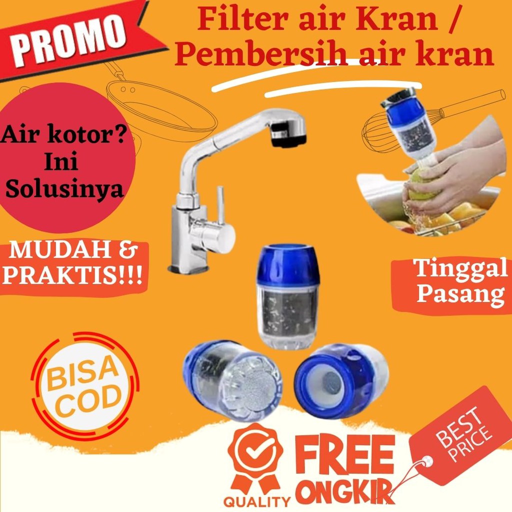 Filter Air Batu PENJERNIH KRAN AIR / Sambungan Filter Batu Kran Air Kamar Mandi