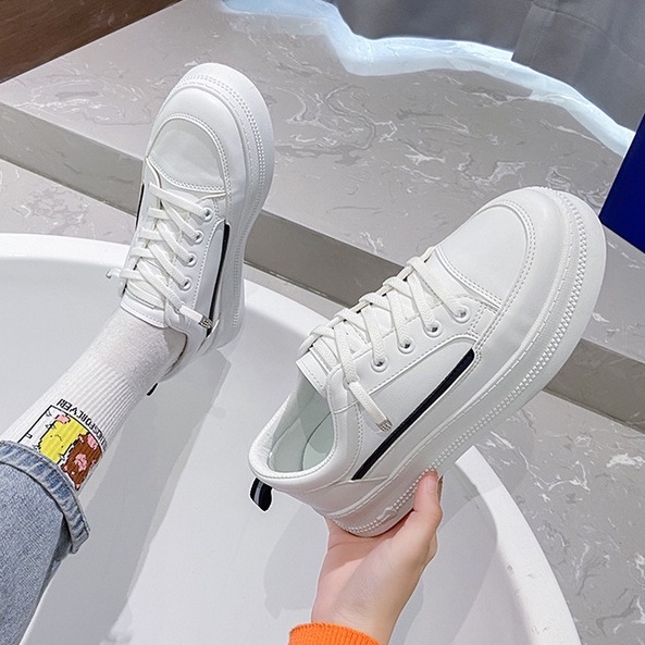 TBIG [COD] Sepatu Sekolah Sneakers Import Shoes TOPHE2 Wanita Sepatu Korea Style Sekolah Kuliah