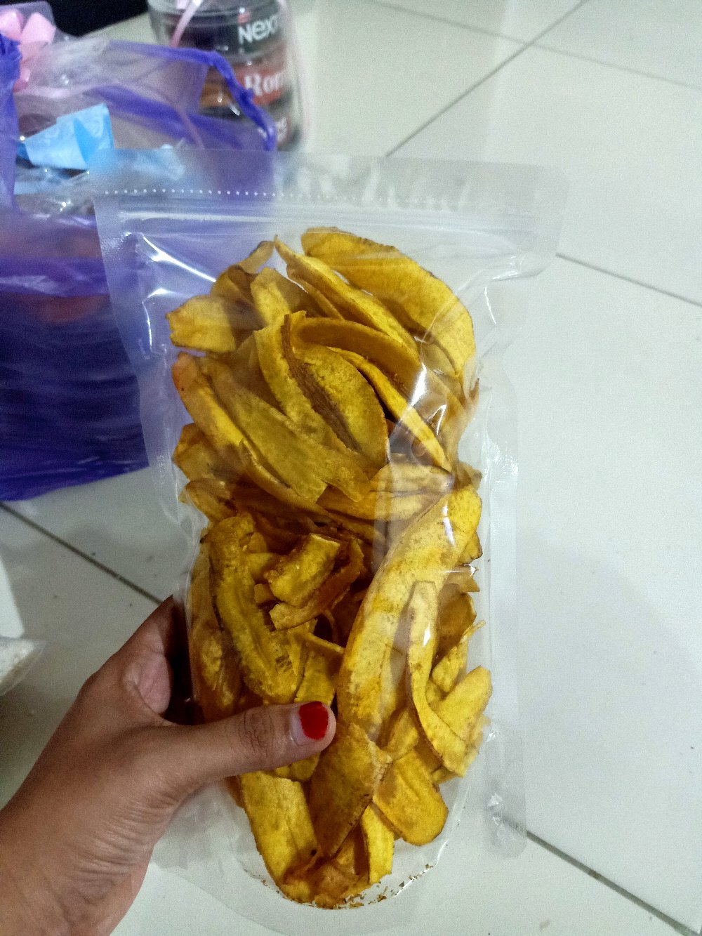 Plastik Kemasan 2 Kg Snack Standing Pouch Bening Klip Zipper  22cm X 29cm