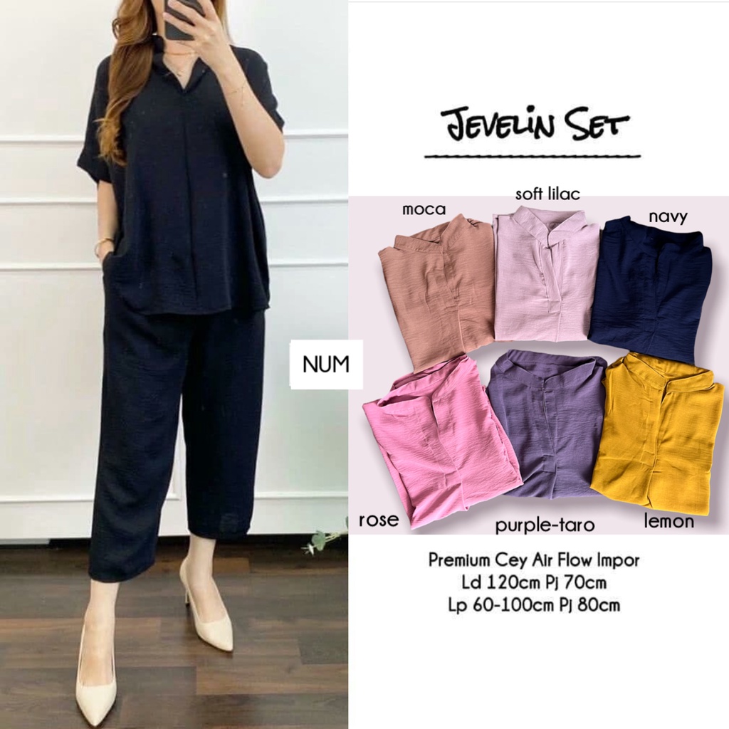 Jevelin set ( top + pant )