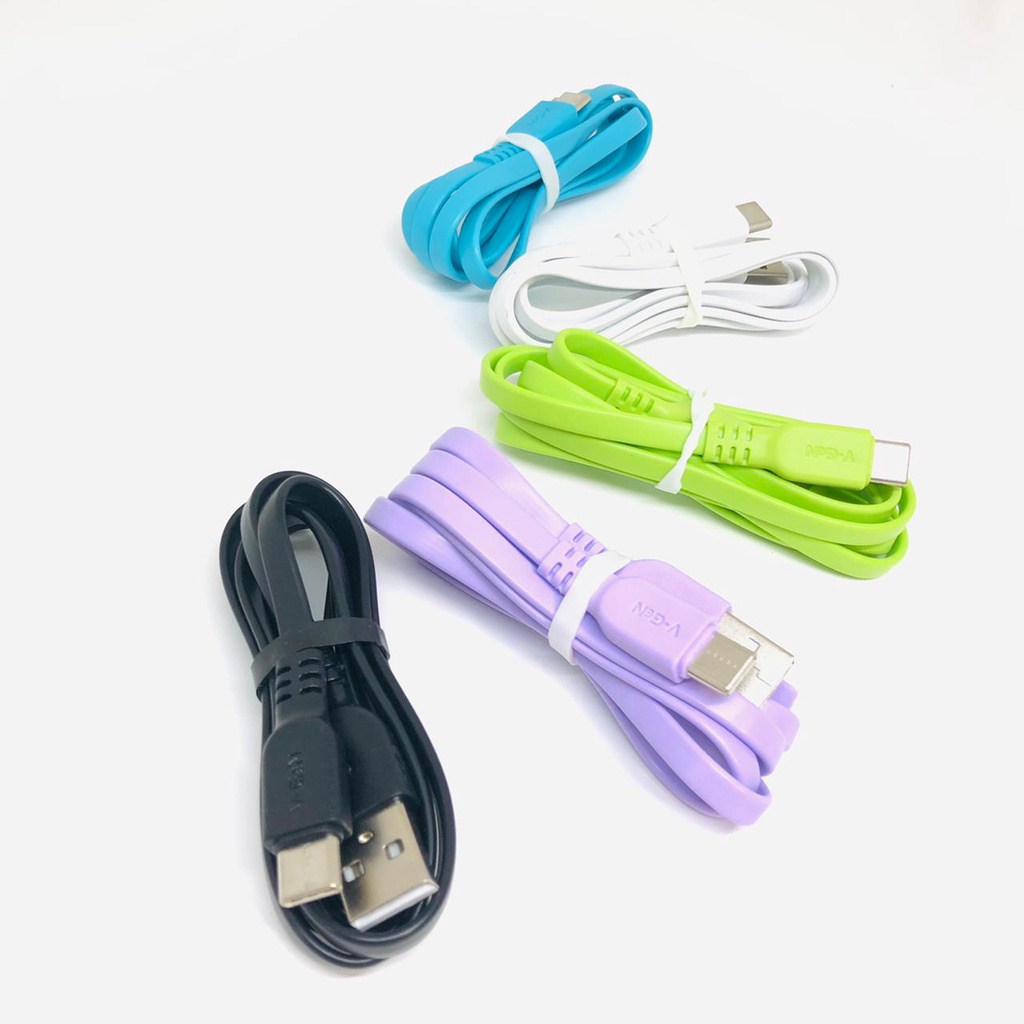 PROMO 1PCS V-Gen Type C USB Cable Data Fast Charging 2,4A