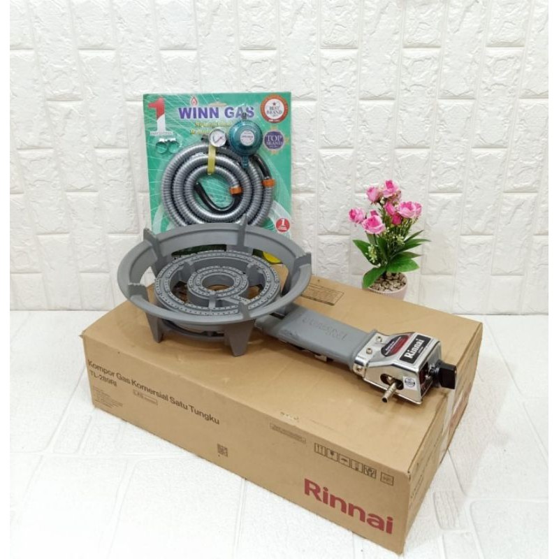 Kompor Rinnai Cor Howos TL 289 RI Kompor Gas Komersial 1 Tungku TL-289 RI / TL289 RI / TL 289RI / TL