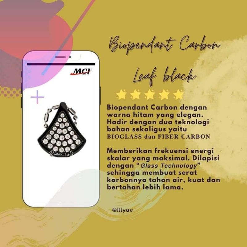 Kalung Pendant MCI Original (pilih motifnya)