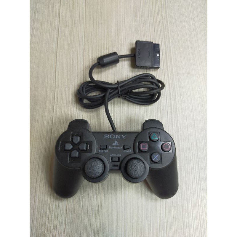STIK STICK PS2 GETAR HITAM