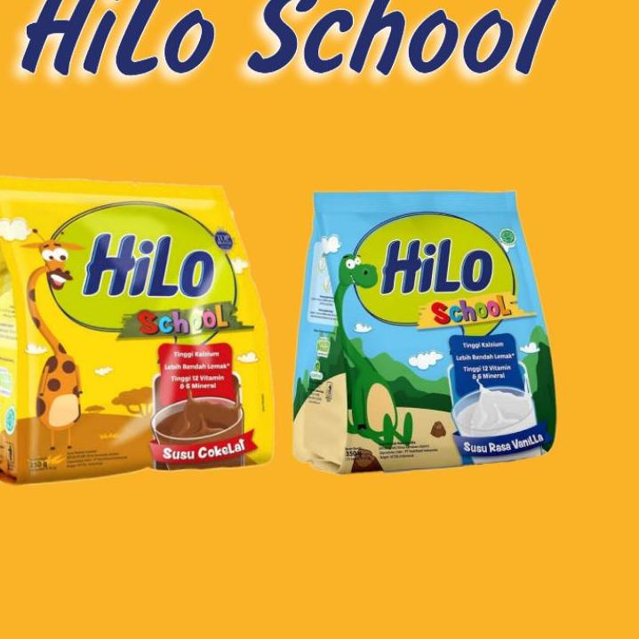 

Limited - Hilo School 350 gram 10s x 35 gr susu tinggi kalsium rendah lemak 팝