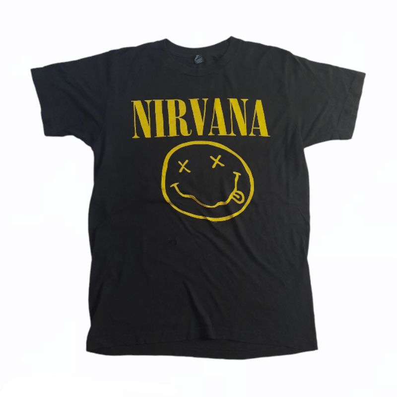 KAOS BAND KAOS NIRVANA KAOS MURAH SECOND BRANDED RACUN SHOPEE CARHARTT KAOS VINTAGE ADIDAS NIKE