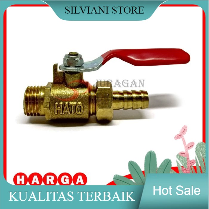 Jual Stop Kran Angin Kompresor Udara Listrik Air Cock Compressor Keran Hato Shopee Indonesia