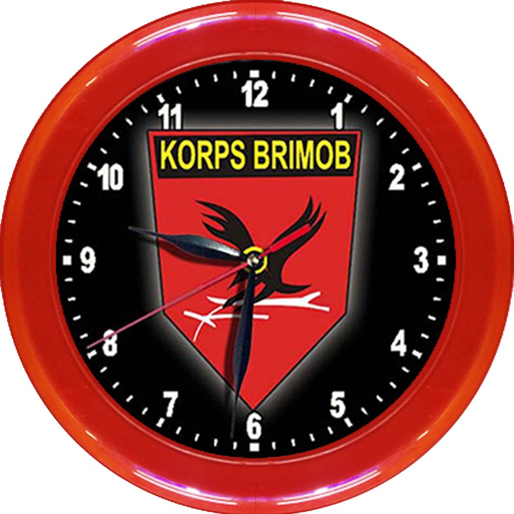 JAM DINDING KORPS BRIMOB 1 PORLI  (DIAMETER 30CM)