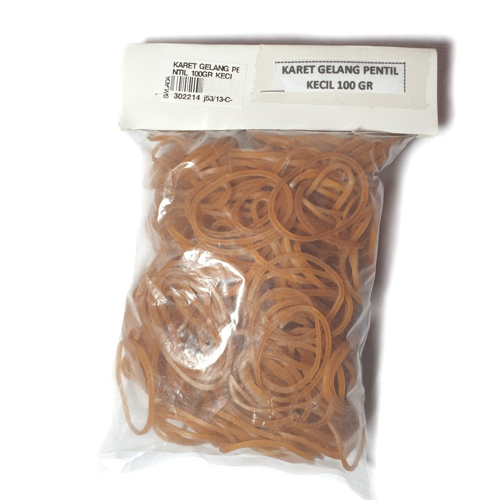 karet gelang pentil kecil berat 100gr karet gelang makanan ulet