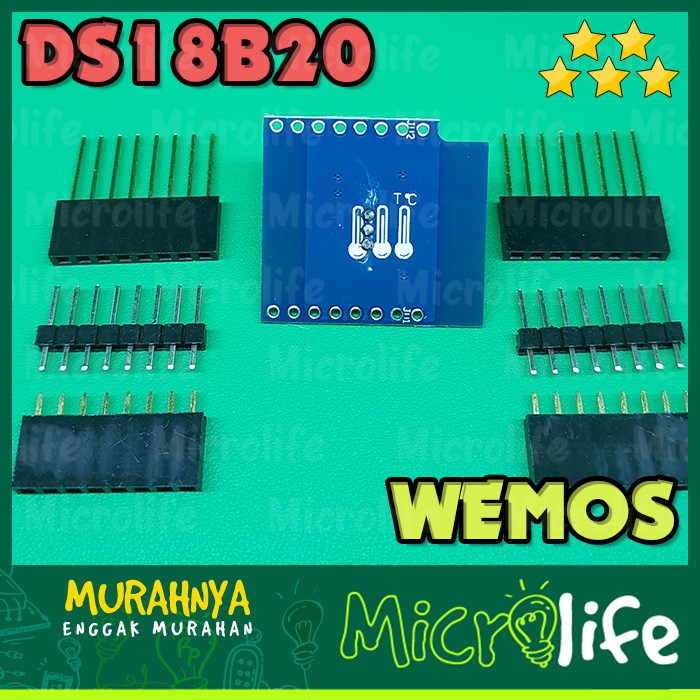 DS18B20 SHIELD WEMOS D1 MINI