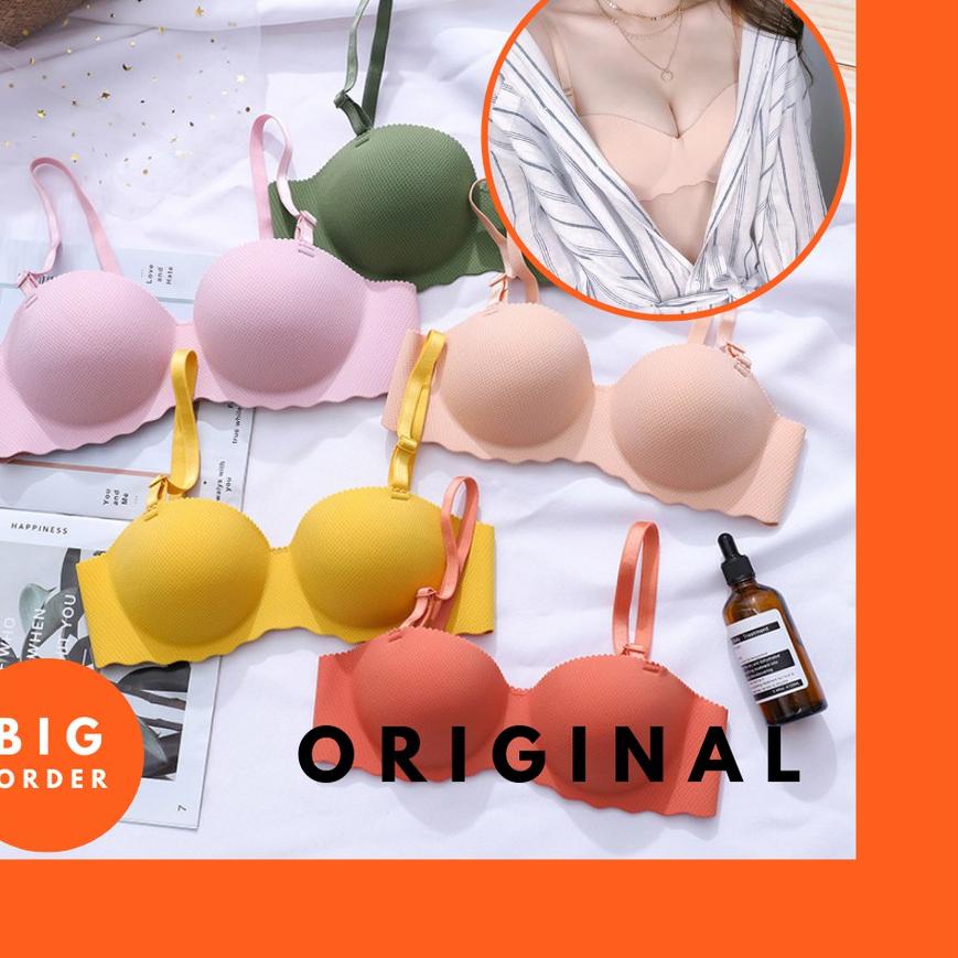 BH BRA WANITA UNDERWEAR CEWEK PUSH UP BRA LUCU BERGELOMBANG BRA PREMIUM BH25