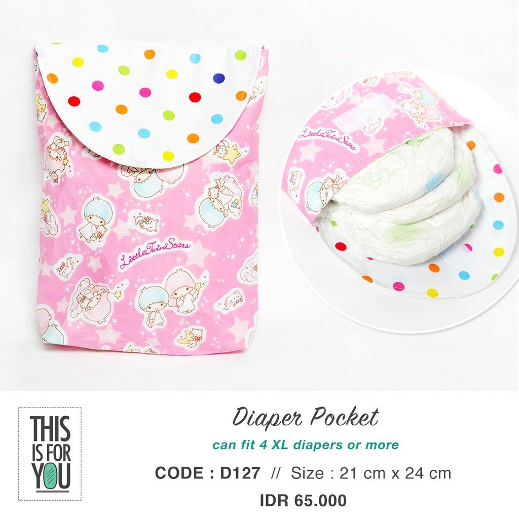 Tempat Pampers Diaper Pouch Tas Popok Kode D Shopee Indonesia