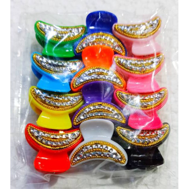 grosir  Jepit sabit mini isi 12 pcs mata KW