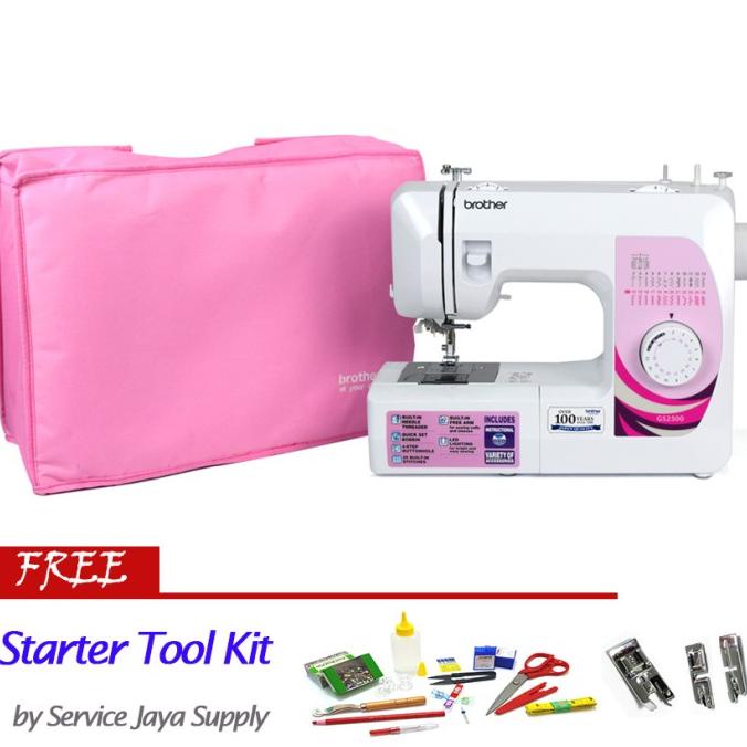 BROTHER GS 2500 Mesin Jahit Portable (PROMO ONGKIR)
