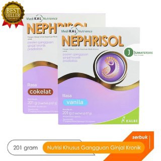 

NEPHRISOL / SUSU / SUSUBUBUK / VITAMIN / SUPLEMEN / SUSU SUPLEMEN / MINUMAN NUTRISI / SUSU GINJAL