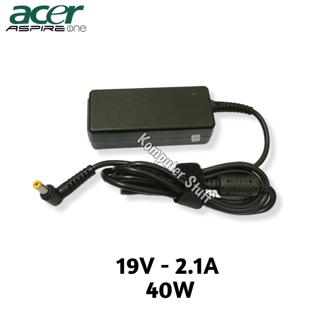 Adaptor Laptop Acer Aspire HAPPY2 532 H D225 AC761 D255 Charger Acer 19V 2.1A 40W