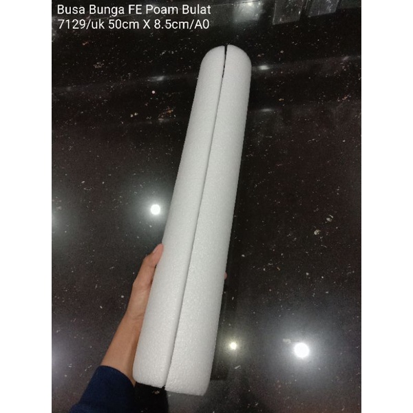 Busa Bunga PE Foam Bulat 71291 50cm X 8.5cm