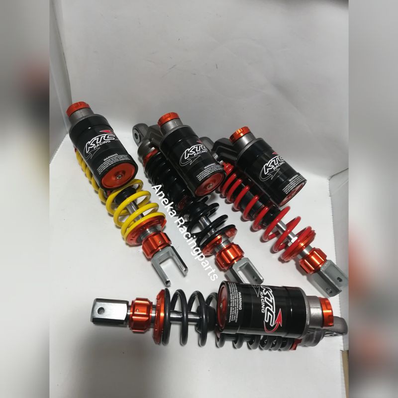 shockbreaker mio beat vario ring 12 ktc racing 285mm / shock mio beat vario tabung atas