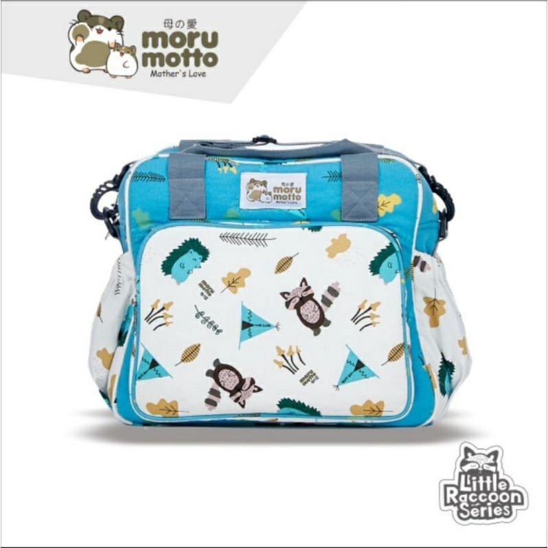 Moru Motto Large Diaper Bag Little Raccoon Series MMT7002