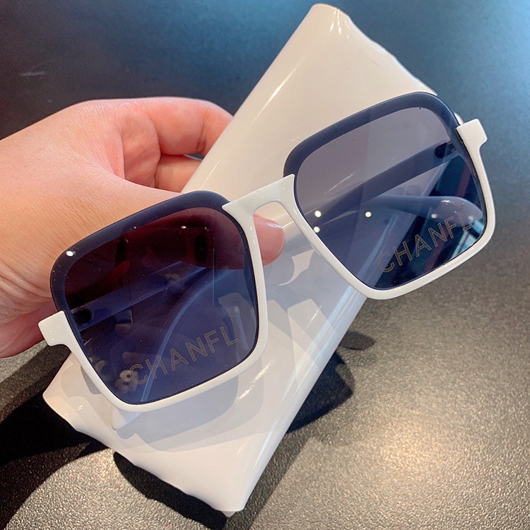 （YUZHU）COD INS Fashion Oversized Square Frame Kacamata untuk Wanita Kacamata Warna Permen Shades untuk Unisex