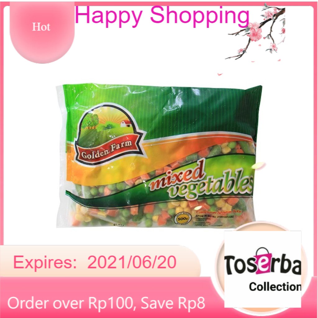 

Toserba Collection Golden Farm Mixed Vegetables 500 gr Bandung - Cimahi