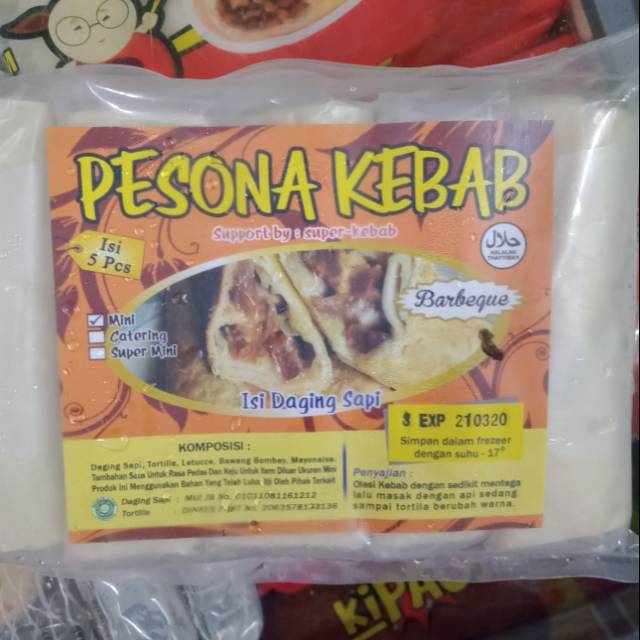 

PESONA MINI KEBAB RASA BARBEQUE ISI 5.