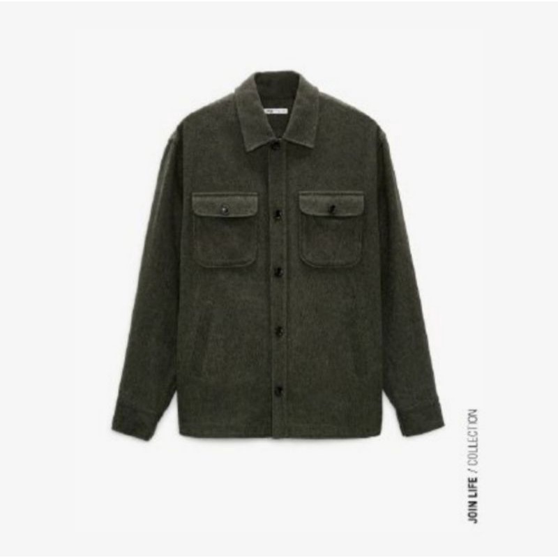 Kemaja Zara | Zara Overshirt With Pocket