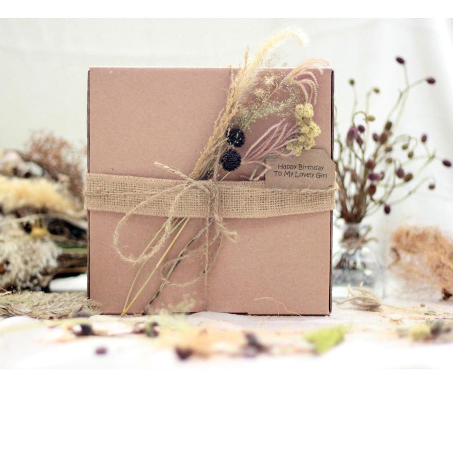 

[Terlaris Today] TERMURAH DIY Gift Packaging Kotak/Kado/Hadiah Rustic Aesthetic/ Gift Box Estetik/ K