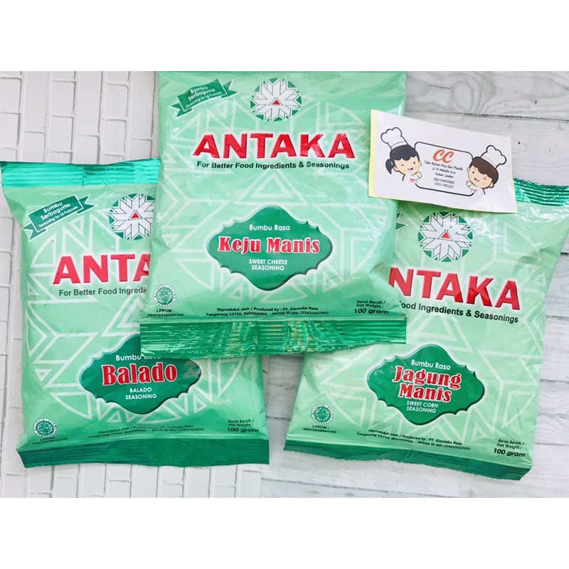 

Antaka bumbu tabur kemasan 100gr