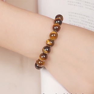 8mm Natural African Roar Natural Tiger's Eye stone Round Beads bracelet