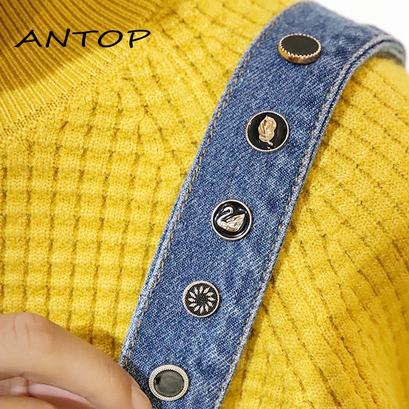 Pin Bros Bentuk Bunga Ikatan Untuk Aksesoris Perhiasan Pakaian ANTOP