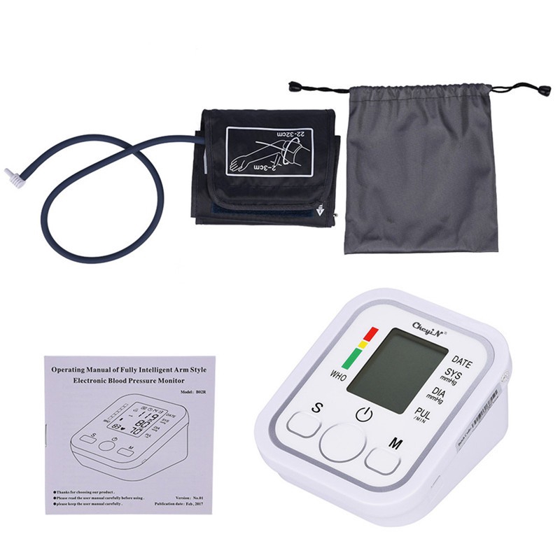 

Tensimeter Sphygmomanometer Digital Elektronik Pengukur Tekanan Darah Lengan Atas