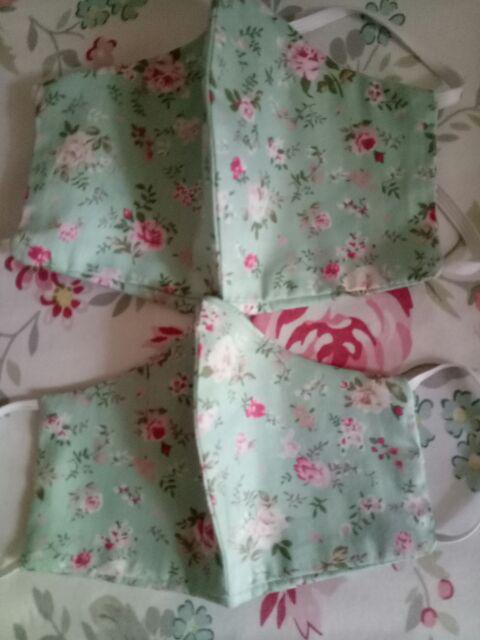 Masker Kain Katun Anak Dan Ibu_masker Kain Couple Anak Ibu_bisa Pilih Masker Headloop Atau Earloop