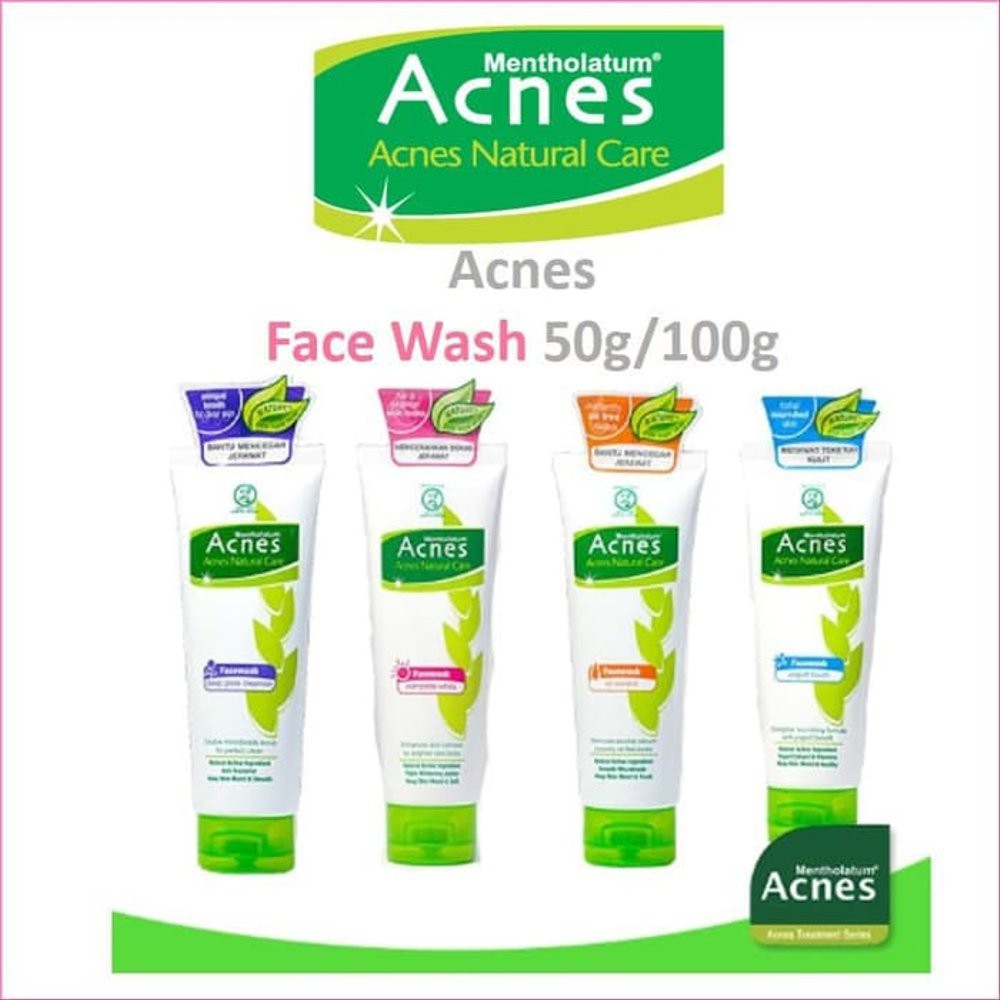 Jual Acnes Creamy Wash 50Gr & 100Gr - Sabun Muka Berjerawat | Shopee ...