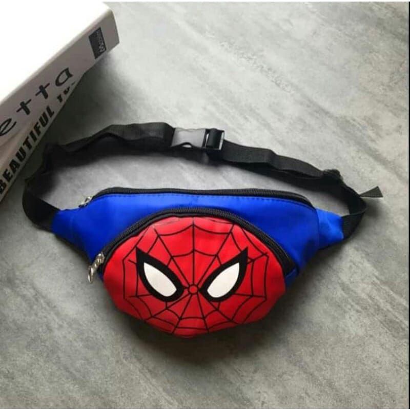 Tas Ransel Sekolah Anak Laki-Laki TK SD Karakter Spiderman Murah