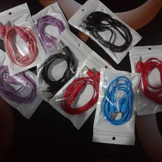 KABEL RCA JACK 3,5 MM ke amplifier atau speaker | Shopee