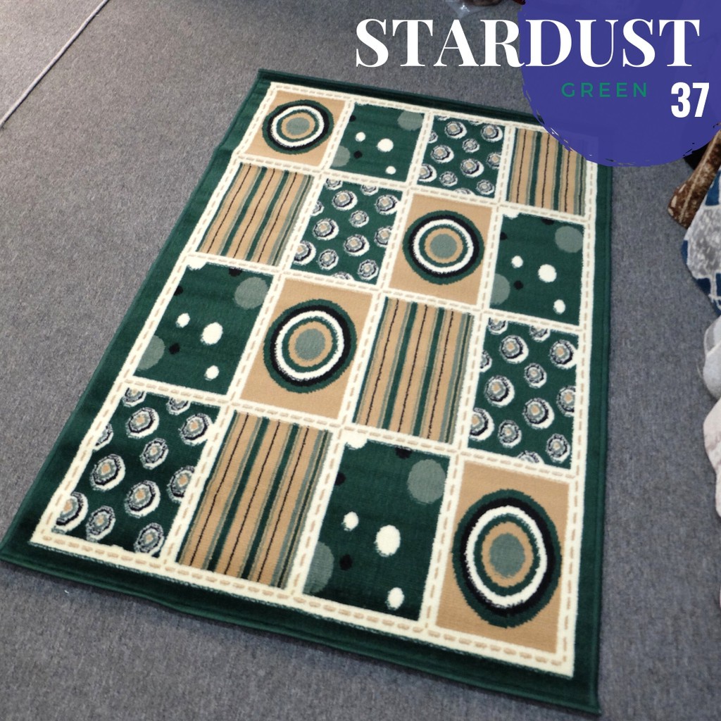 KARPET STARDUST 100X150 ST37 GREEN-2