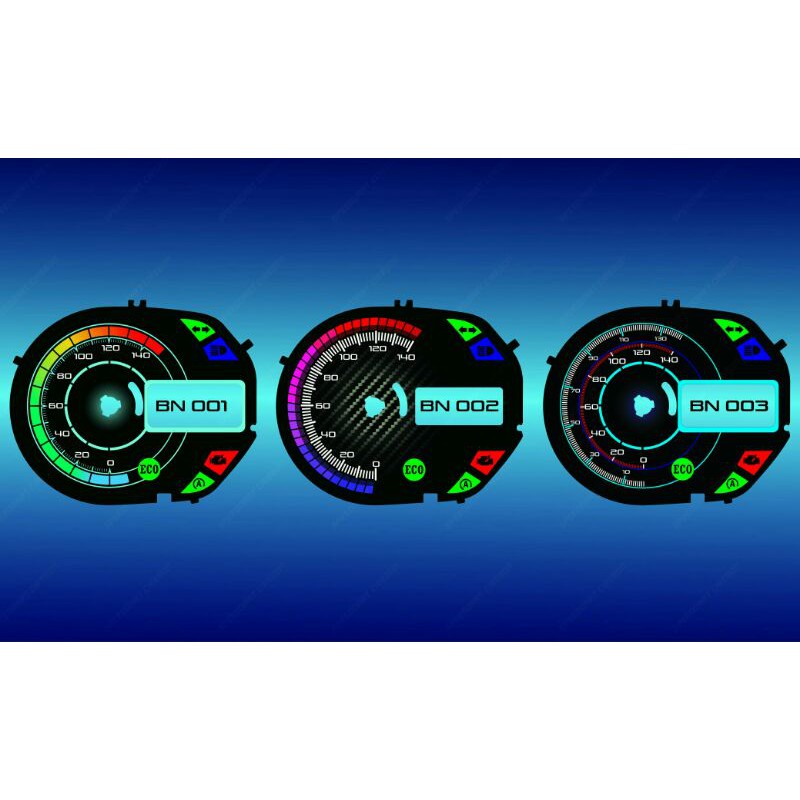 Papan Custom Speedometer Beat New