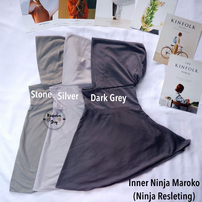 Inner Ninja Maroko/Inner Ninja Dengan Resleting