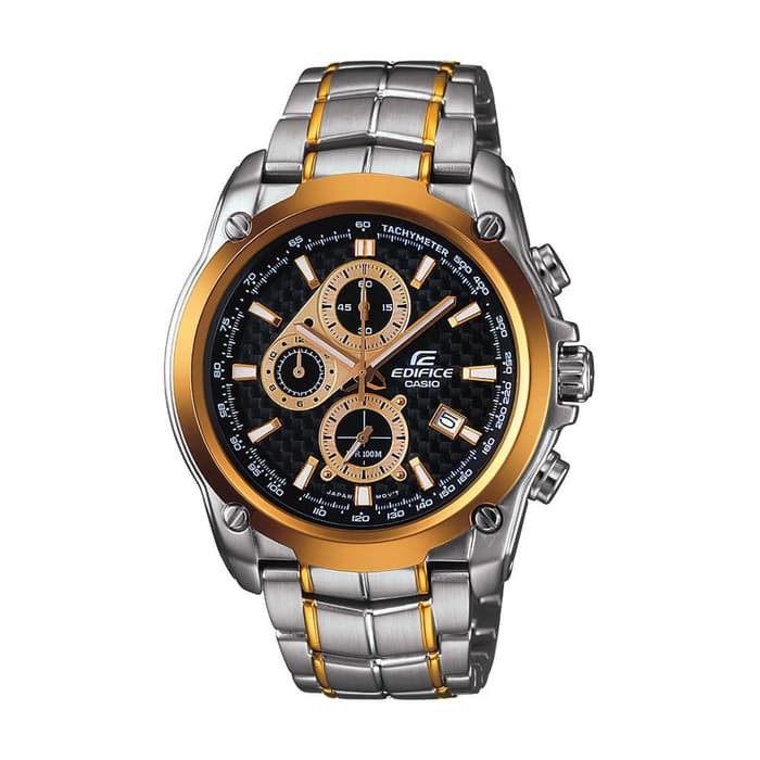 Jam Tangan Pria Casio Edifice Chronograph EF-524SG-1A Original