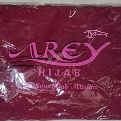 Arey Jilbab Instan Mecca list Jersey Irish-MAROON