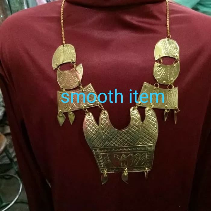 Aksesoris kalung adat padang sumatera kalung rumah gadang wanita