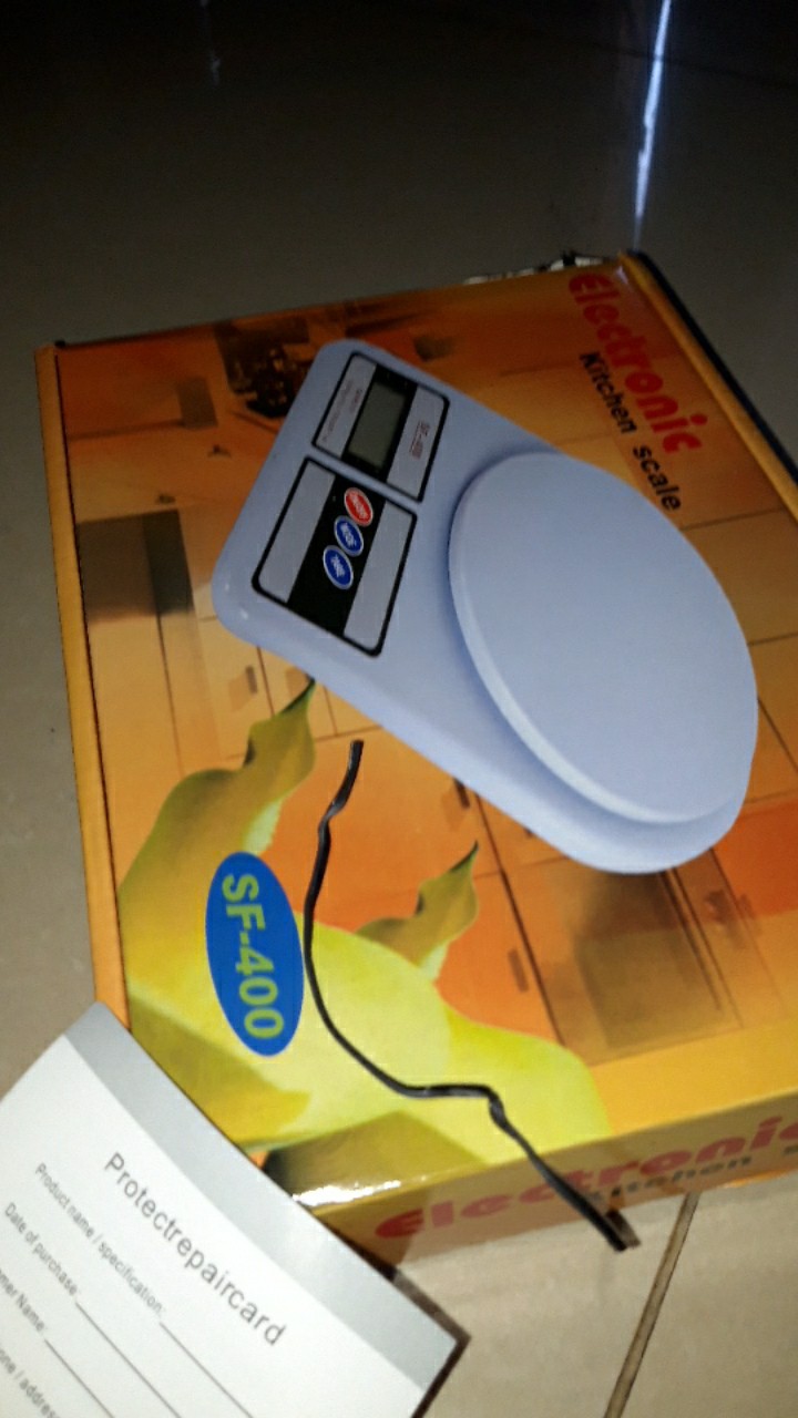 (free Baterai) Timbangan Dapur Digital Electric Kitchen Scale Maksimal 10 Kg Timbangan Digital Plus
