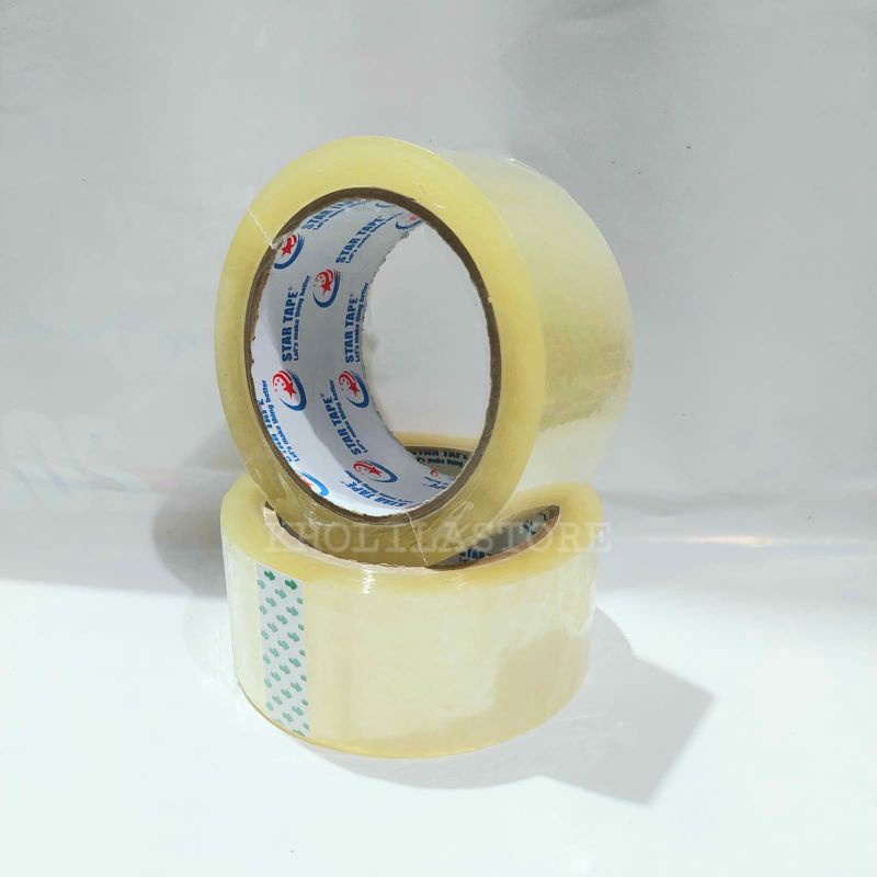 

Lakban Bening STAR Tape 90 Yard × 45MM