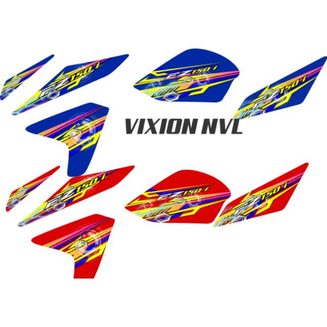 Striping Vixion New Fz150i