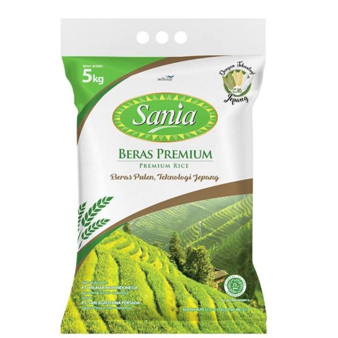 

Ready Stok beras sania 5 kg premium Terlaris