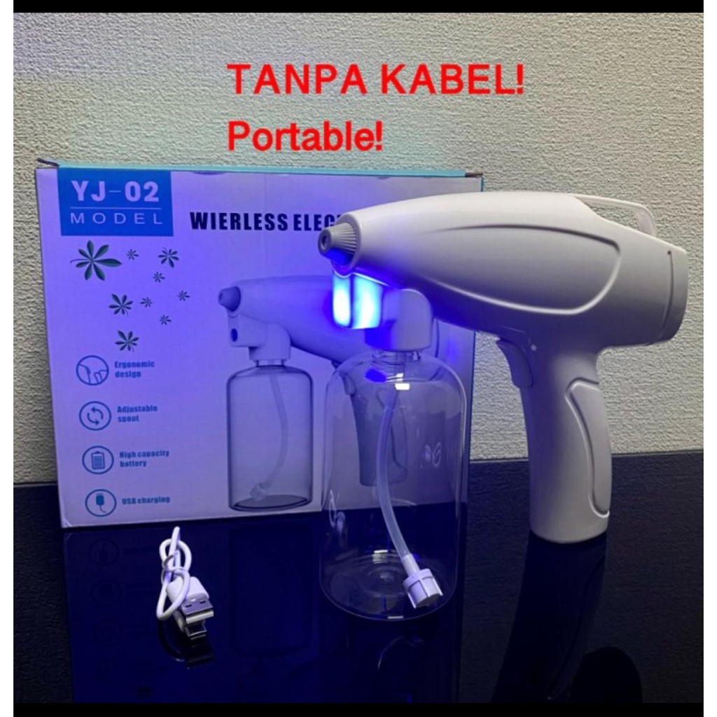 YZ-02 disinfectan sprayer + UV strilizer portable nano mist