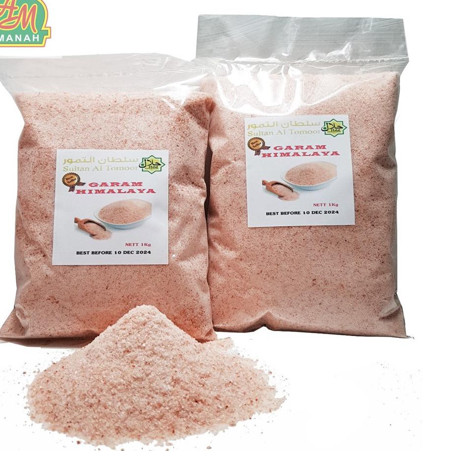 

(DUQ5490> Garam Himalaya 1 kg - Himsalt Pink / Himalayan Salt