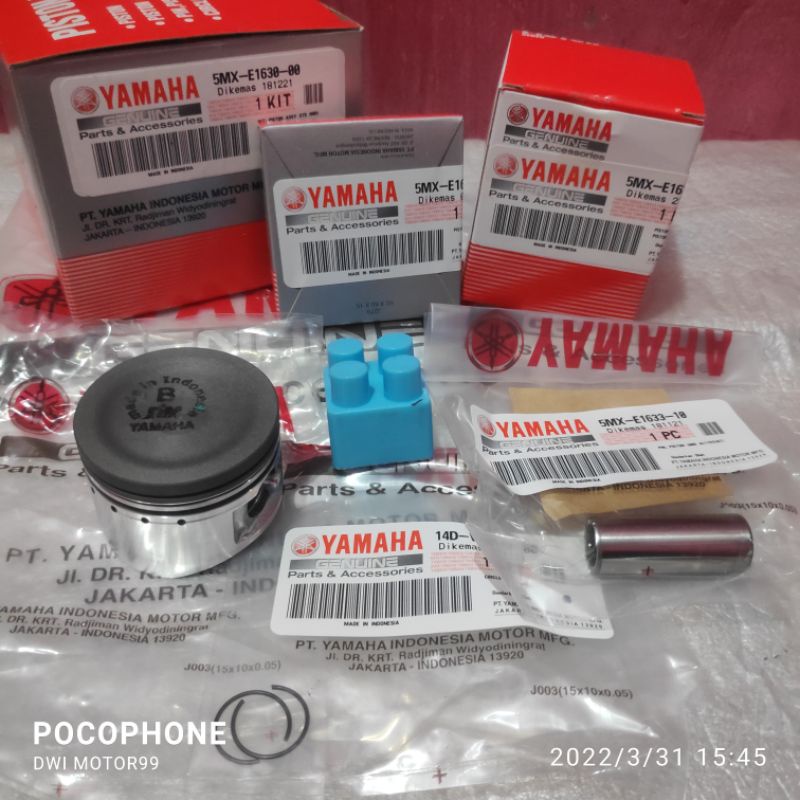 PISTON SEHER KIT MIO SPORTY SMILE NOUVO Z LELE OS STD 50 100 ORIGINAL